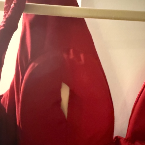 Red Mini Dress - Picture 4 of 4